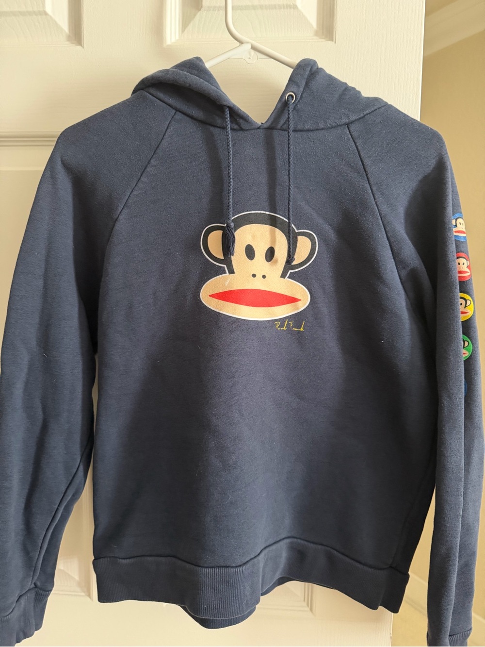 Vintage Paul Frank Navy Crewneck Sweatshirt with Julius Monkey Graphic c. 2003 - Picture 5 of 5
